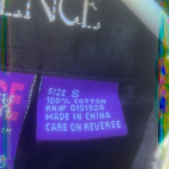 Jimi Hendrix Experience Black Silver Paisley Button up Shirt Men's Size S - Picture 4 of 10